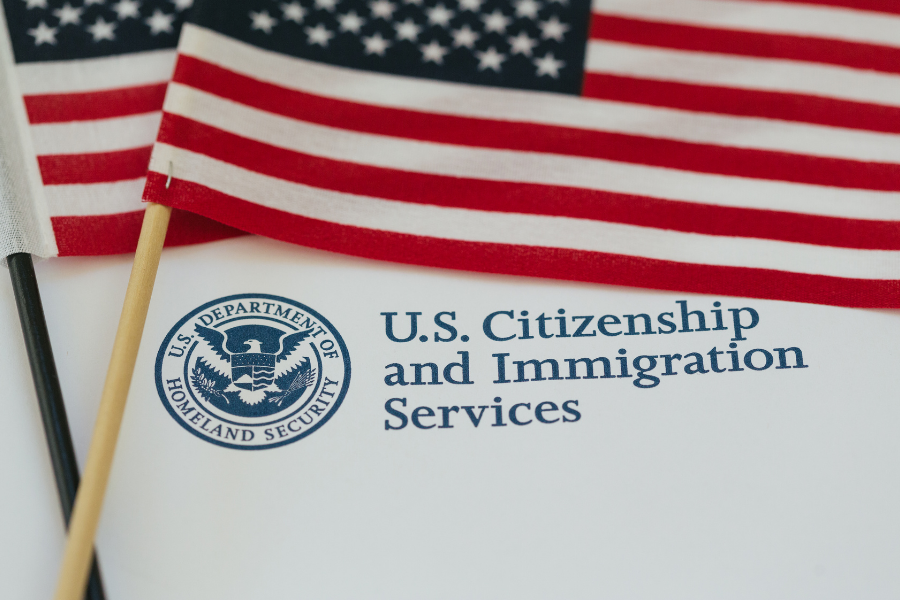 Immigration and citizenship handout, points to resources on citizenship and immigration.